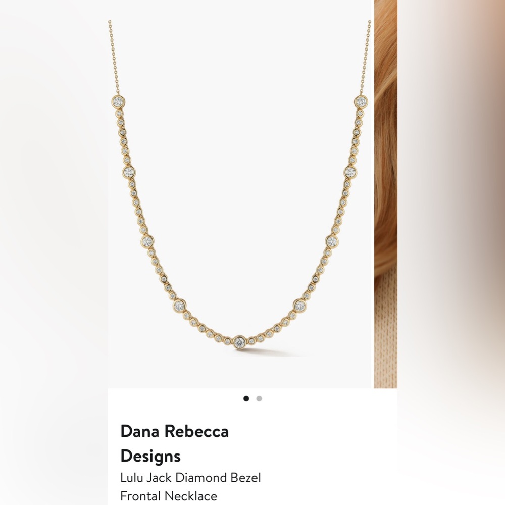 Dana Rebecca LuLu Jack tennis necklace - Picture 8 of 11